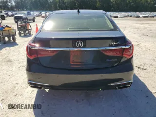2018 Acura RLX Sport Hybrid w/Advance Pkg with VIN JH4KC2F9XJC000569, listed as a Copart auction lot 76715794 with 71,522 mi miles and Salvage Title. Bid and sale history available at carsss.com. Image 6.
