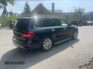 2017 Mercedes-Benz GLS 450 with VIN 4JGDF6EE9HA762462, listed as a Copart auction lot 56055984 with 126,673 mi miles and . Bid and sale history available at DreamBid. Image 4.