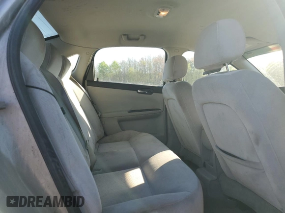 2008 Chevrolet Impala LT with VIN 2G1WT55NX89140652, listed as a Copart auction lot 54522965 with 160,322 mi miles and Salvage Title. Bid and sale history available at DreamBid. Image 10.