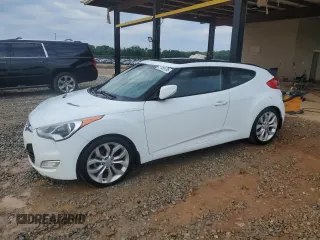 2013 Hyundai Veloster w/Gray Int with VIN KMHTC6AD1DU155806, listed as a Copart auction lot 57050135 with 154,303 mi miles and Salvage title. Bid and sale history available at DreamBid. Image 1.