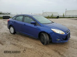 2012 Ford Focus SE with VIN 1FAHP3F29CL451543, listed as a Copart auction lot 58773845 with 105,527 mi miles and Non repairable. Bid and sale history available at DreamBid. Image 4.