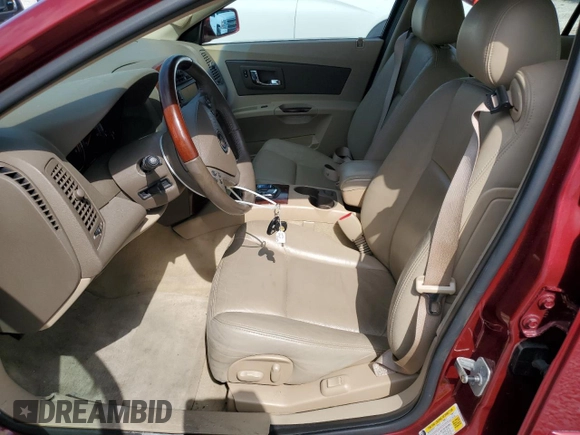 2007 Cadillac CTS with VIN 1G6DP577X70108409, listed as a Copart auction lot 52540735 with 19,518 mi miles and Salvage Title. Bid and sale history available at carsss.com. Image 7.