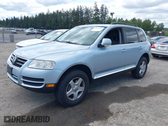 2007 Volkswagen Touareg V6 z VIN WVGZE77L37D001840, wystawiony jako IAAI lot #42323795 z przebiegiem 176 486 mil mil oraz . Historia ofert i sprzedaży dostępna na DreamBid. Obrazek 2.