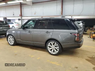 2018 Land Rover Range Rover with VIN SALGS2RE1JA383728, listed as a Copart auction lot 45479275 with 50,122 mi miles and Clean title. Bid and sale history available at DreamBid. Image 2.