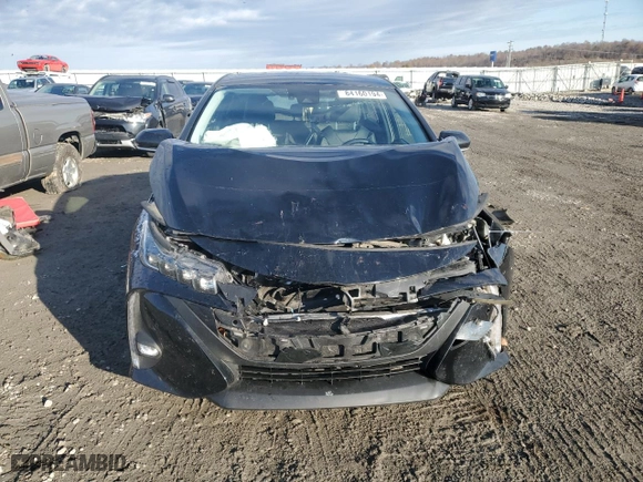 2022 Toyota Prius Prime LE with VIN JTDKAMFP2N3227570, listed as a Copart auction lot 84160194 with 0 mi miles and Salvage Title. Bid and sale history available at carsss.com. Image 5.