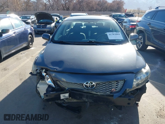 2009 Toyota Corolla with VIN 1NXBU40E89Z100073, listed as a IAAI auction lot 41783064 with 144,866 mi miles. Bid and sale history available at carsss.com. Image 13.