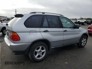 2001 BMW X5 3.0i with VIN WBAFA53561LM65536, listed as a Copart auction lot 84695444 with 122,849 mi miles and Salvage Title. Bid and sale history available at carsss.com. Image 3.