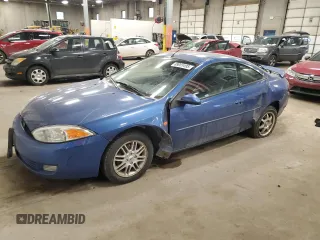 2002 Mercury Cougar z VIN 1ZWHT61L725603063, wystawiony jako Copart lot #89003495 z przebiegiem 134 067 mil mil oraz Szkoda całkowita • Salvage title. Historia ofert i sprzedaży dostępna na DreamBid. Obrazek 1.