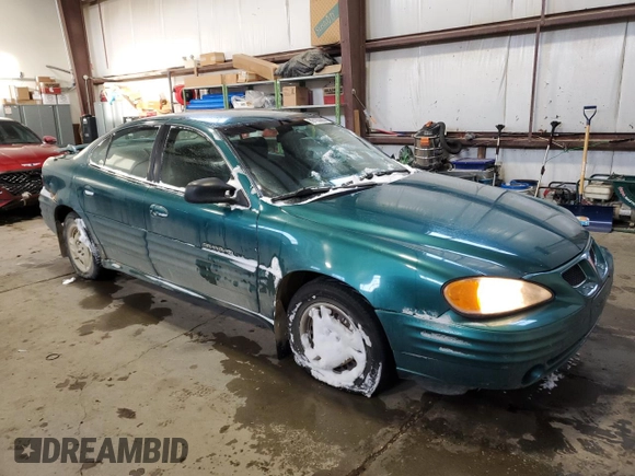 1999 Pontiac Grand Am SE1 with VIN 1G2NE52E9XC576969, listed as a Copart auction lot 89193095 with 227,754 mi miles and Salvage Title. Bid and sale history available at carsss.com. Image 4.