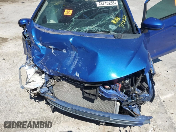 2015 Honda Fit LX with VIN 3HGGK5H56FM723252, listed as a Copart auction lot 48718255 with 170,343 mi miles and Salvage Title. Bid and sale history available at carsss.com. Image 12.
