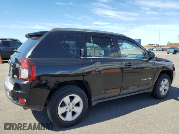 2014 Jeep Compass High Altitude with VIN 1C4NJCEA0ED529504, listed as a Copart auction lot 42349445 with 90,705 mi miles and Clean Title. Bid and sale history available at carsss.com. Image 3.