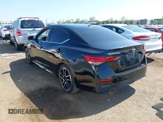 2024 Nissan Sentra SR with VIN 3N1AB8DV8RY365132, listed as a IAAI auction lot 42220944 with 21,503 mi miles and . Bid and sale history available at DreamBid. Image 3.