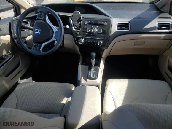 2014 Honda Civic Sedan LX with VIN 19XFB2F5XEE274081, listed as a Copart auction lot 47815625 with 0 mi miles and Salvage Title. Bid and sale history available at carsss.com. Image 8.