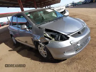 2007 Honda Fit with VIN JHMGD37477S026170, listed as a IAAI auction lot 41398655 with 48,218 mi miles. Bid and sale history available at carsss.com. Image 1.
