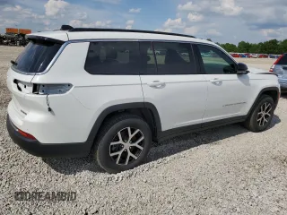 2024 Jeep Grand Cherokee Limited z VIN 1C4RJKBG2R8557615, wystawiony jako Copart lot #59046345 z przebiegiem 19 454 mil mil oraz Szkoda całkowita • Salvage title. Historia ofert i sprzedaży dostępna na DreamBid. Obrazek 3.