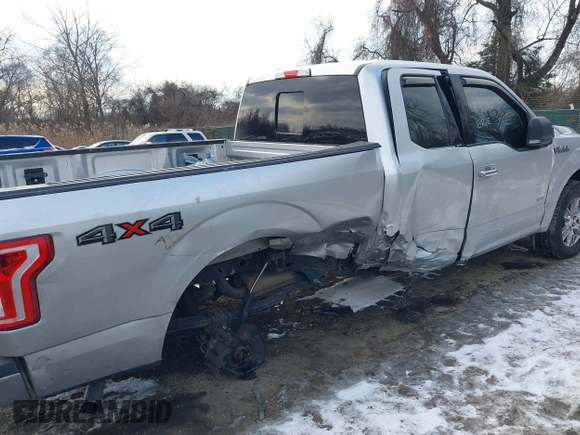 2016 Ford F-150 XLT with VIN 1FTEX1EP7GFC38318, listed as a IAAI auction lot 41417018 with 107,838 mi miles. Bid and sale history available at carsss.com. Image 6.