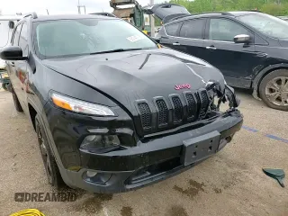 2018 Jeep Cherokee Latitude with VIN 1C4PJLCBXJD577610, listed as a Copart auction lot 55740775 with 120,776 mi miles and Salvage title. Bid and sale history available at DreamBid. Image 14.