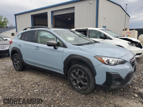 2023 Subaru Crosstrek Special Sports with VIN JF2GTHSC5PH240671, listed as a Copart auction lot 51369715 with 53,724 mi miles and Salvage title. Bid and sale history available at DreamBid. Image 4.