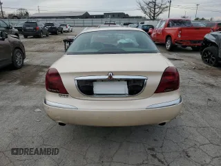 1998 Lincoln Continental with VIN 1LNFM97V5WY720999, listed as a Copart auction lot 84705054 with 0 mi miles and Salvage Title. Bid and sale history available at carsss.com. Image 6.