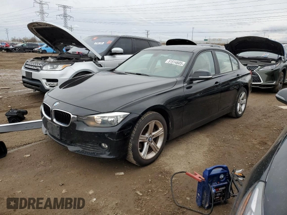2015 BMW 3 Series 320i xDrive with VIN WBA3C3C52FP665041, listed as a Copart auction lot 51514605 with 163,732 mi miles and Salvage Title. Bid and sale history available at carsss.com. Image 1.
