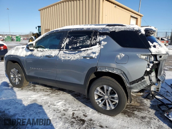 2025 Chevrolet Equinox FWD LT with VIN 3GNAXHEG4SL103195, listed as a Copart auction lot 45025225 with 1,042 mi miles and Salvage Title. Bid and sale history available at carsss.com. Image 2.