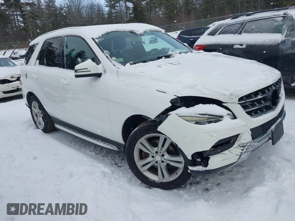 2014 Mercedes-Benz M 350 with VIN 4JGDA2EB2EA383991, listed as a IAAI auction lot 41478912 with 158,243 mi miles and . Bid and sale history available at DreamBid. Image 1.