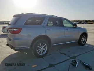 2018 Dodge Durango SXT with VIN 1C4RDJAG9JC330796, listed as a Copart auction lot 49959175 with 107,140 mi miles and Salvage Title. Bid and sale history available at DreamBid. Image 3.