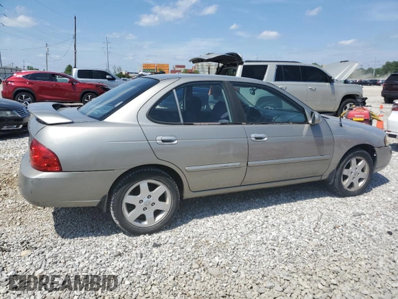 2006 Nissan Sentra S z VIN 3N1CB51D46L595164, wystawiony jako Copart lot #57294625 z przebiegiem 136 564 mil mil oraz Szkoda całkowita • Salvage title. Historia ofert i sprzedaży dostępna na DreamBid. Obrazek 3.