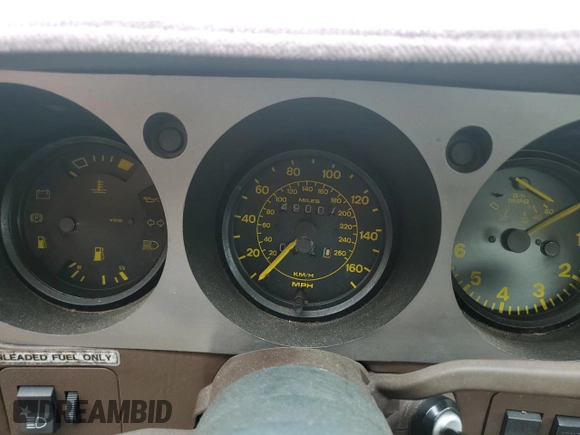1983 Porsche 944 with VIN WP0AA0949DN463075, listed as a Copart auction lot 72231504 with 49,007 mi miles and Salvage Title. Bid and sale history available at DreamBid. Image 9.