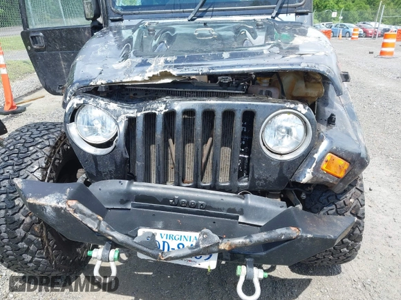 2003 Jeep Wrangler Sport z VIN 1J4FA49S53P317779, wystawiony jako IAAI lot #42388780 z przebiegiem Nie podano mil oraz . Historia ofert i sprzedaży dostępna na DreamBid. Obrazek 11.