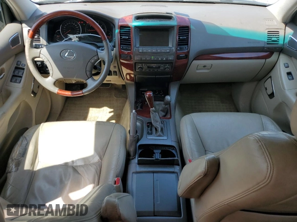 2008 Lexus GX 470 z VIN JTJBT20X380157670, wystawiony jako Copart lot #60814315 z przebiegiem 239 030 mil mil oraz Szkoda całkowita • Salvage title. Historia ofert i sprzedaży dostępna na DreamBid. Obrazek 8.