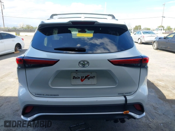 2023 Toyota Highlander L with VIN 5TDKDRBH0PS004206, listed as a IAAI auction lot 41902720 with 53,154 mi miles and . Bid and sale history available at DreamBid. Image 17.