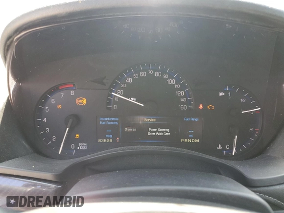 2014 Cadillac ATS Standard RWD with VIN 1G6AA5RA2E0127904, listed as a Copart auction lot 57476465 with 83,626 mi miles and Salvage title. Bid and sale history available at DreamBid. Image 9.