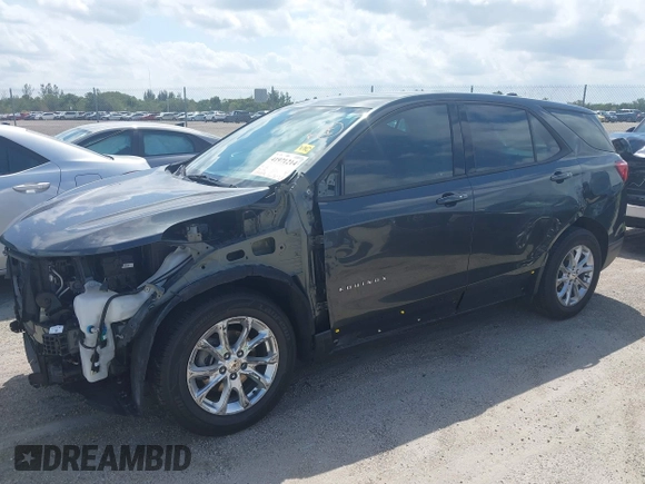 2019 Chevrolet Equinox LS with VIN 2GNAXHEV2K6302216, listed as a IAAI auction lot 41971214 with 49,004 mi miles and . Bid and sale history available at carsss.com. Image 6.