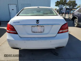 2015 Hyundai Equus Ultimate z VIN KMHGH4JH2FU095077, wystawiony jako Copart lot #71481054 z przebiegiem 111 373 mil mil oraz Szkody całkowita. Historia ofert i sprzedaży dostępna na DreamBid. Obrazek 6.