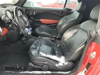 2010 MINI Convertible with VIN WMWMR3C57ATU97979, listed as a Copart auction lot 45903855 with 154,614 mi miles and Salvage Title. Bid and sale history available at DreamBid. Image 7.