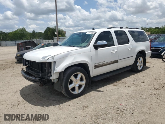 2009 Chevrolet Suburban LTZ with VIN 1GNFC36J89J123398, listed as a Copart auction lot 57942495 with 165,329 mi miles and Salvage title. Bid and sale history available at DreamBid. Image 1.