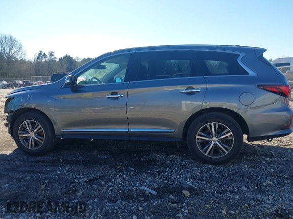 2019 Infiniti QX60 LUXE with VIN 5N1DL0MN1KC568480, listed as a IAAI auction lot 41358947 with 110,972 mi miles. Bid and sale history available at carsss.com. Image 15.