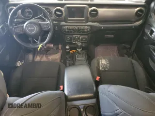 2020 Jeep Wrangler Unlimited Willys with VIN 1C4HJXDM2LW345683, listed as a Copart auction lot 57156215 with Not provided miles and Salvage title. Bid and sale history available at DreamBid. Image 8.