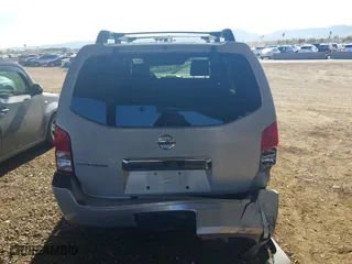 2006 Nissan Pathfinder SE with VIN 5N1AR18UX6C616640, listed as a IAAI auction lot 41451002 with 208,155 mi miles. Bid and sale history available at carsss.com. Image 15.