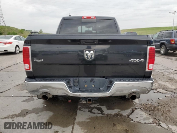 2016 Ram 1500 Laramie z VIN 1C6RR7NT8GS203149, wystawiony jako Copart lot #59156555 z przebiegiem 140 113 mil mil oraz Szkoda całkowita • Salvage title. Historia ofert i sprzedaży dostępna na DreamBid. Obrazek 6.