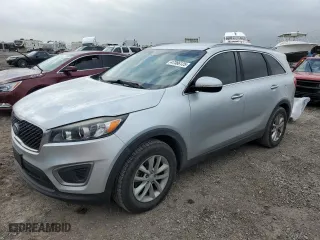 2016 Kia Sorento LX with VIN 5XYPG4A56GG122023, listed as a Copart auction lot 47386125 with 128,504 mi miles and Salvage Title. Bid and sale history available at carsss.com. Image 1.