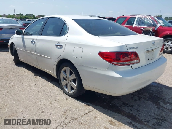 2005 Lexus ES 350 with VIN JTHBA30G655081213, listed as a IAAI auction lot 42203943 with 236,844 mi miles and . Bid and sale history available at DreamBid. Image 3.