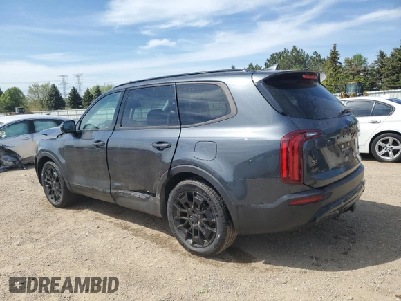 2021 Kia Telluride SX z VIN 5XYP5DHC6MG167520, wystawiony jako Copart lot #56055375 z przebiegiem 94 882 mil mil oraz Szkoda całkowita • Salvage title. Historia ofert i sprzedaży dostępna na DreamBid. Obrazek 2.
