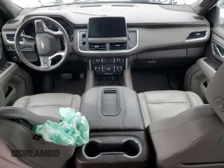 2021 Chevrolet Tahoe LT with VIN 1GNSCNKD5MR402845, listed as a Copart auction lot 43349095 with 68,369 mi miles and Salvage title. Bid and sale history available at DreamBid. Image 8.