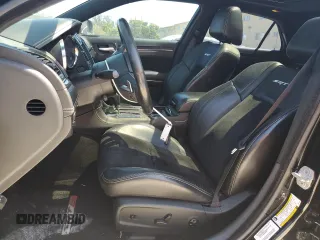 2012 Chrysler 300 SRT8 with VIN 2C3CCAFJXCH800724, listed as a Copart auction lot 49680465 with 87,279 mi miles and Salvage Title. Bid and sale history available at carsss.com. Image 7.