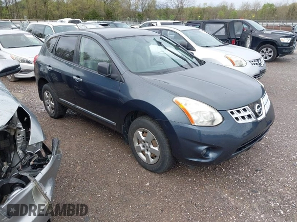 2013 Nissan Rogue S with VIN JN8AS5MTXDW026841, listed as a IAAI auction lot 41910527 with Not Provided miles and . Bid and sale history available at carsss.com. Image 1.
