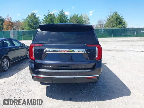 2023 GMC Yukon XL SLT z VIN 1GKS2GKD1PR137714, wystawiony jako IAAI lot #41982459 z przebiegiem 63 887 mil mil oraz . Historia ofert i sprzedaży dostępna na DreamBid. Obrazek 16.