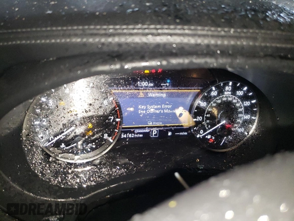 2021 Infiniti QX50 Luxe with VIN 3PCAJ5BA6MF123328, listed as a Copart auction lot 88411535 with 34,162 mi miles and Salvage title. Bid and sale history available at DreamBid. Image 9.