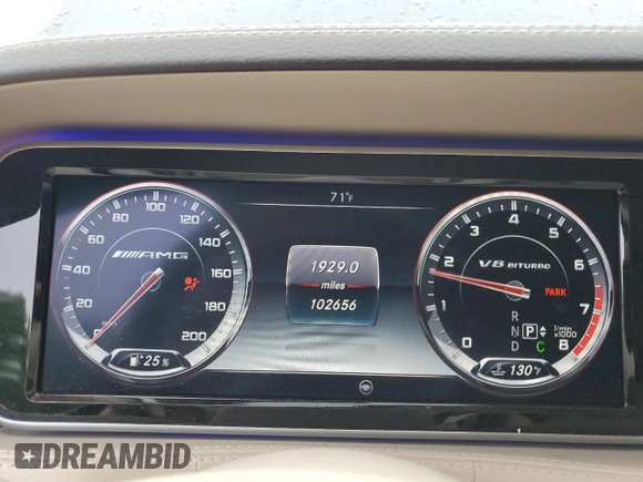2015 Mercedes-Benz S 63 AMG z VIN WDDUG7JB7FA151416, wystawiony jako Copart lot #61178395 z przebiegiem 102 656 mil mil oraz Czysty tytuł • Clean title. Historia ofert i sprzedaży dostępna na DreamBid. Obrazek 9.
